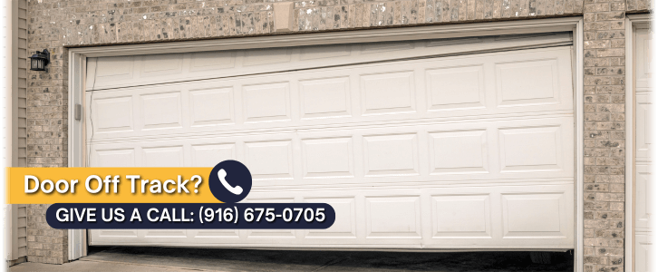 Garage Door Off Track In Folsom CA